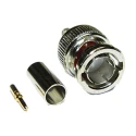 Interface Connectors BNC Series Coaxial Connector Cable Male BNC 75 Ω Straight Body Crimp 123-830-TNG RA7000