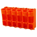 Storacell Lightweight Durable Battery Storage Box for 12 AA Batteries 12AAOR