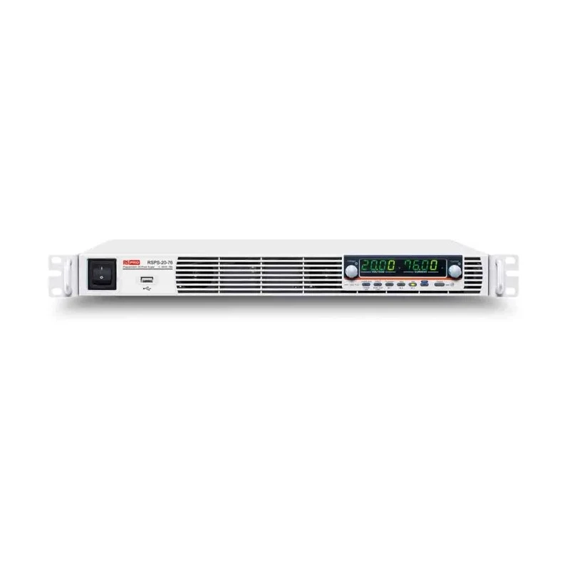 RS PRO Digital Bench Power Supply, 1-Output 0 V to 20V, 1.52 kW, 76 A Max 201-0443