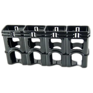 Storacell Battery Storage Box for 4 Batteries 9 V Compact Lightweight Durable SL9VTB