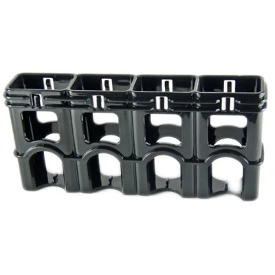 Storacell Battery Storage Box for 4 Batteries 9 V Compact Lightweight Durable SL9VTB