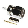 COAX Connectors Coaxial Connector Cable Male F Connector 75 Ω Straight Body Crimp 15-005-B36-AB