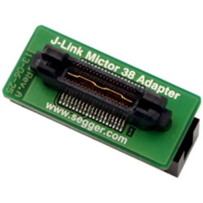 SEGGER Development Kit Accessory for 38-pin Mictor Interface, 20-pin 0.1 in J-Link Interface 8.06.08 J-Link Mictor 38 Adapter