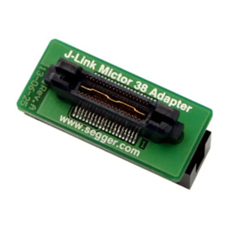 SEGGER Development Kit Accessory for 38-pin Mictor Interface, 20-pin 0.1 in J-Link Interface 8.06.08 J-Link Mictor 38 Adapter