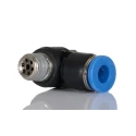 RS PRO Meter Out Control Speed Controller Tube 916-0952, Threaded Inlet 1/8 in, Tube Outlet 6 mm, Polyoxymethylene Body