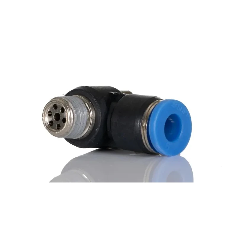 RS PRO Meter Out Control Speed Controller Tube 916-0952, Threaded Inlet 1/8 in, Tube Outlet 6 mm, Polyoxymethylene Body