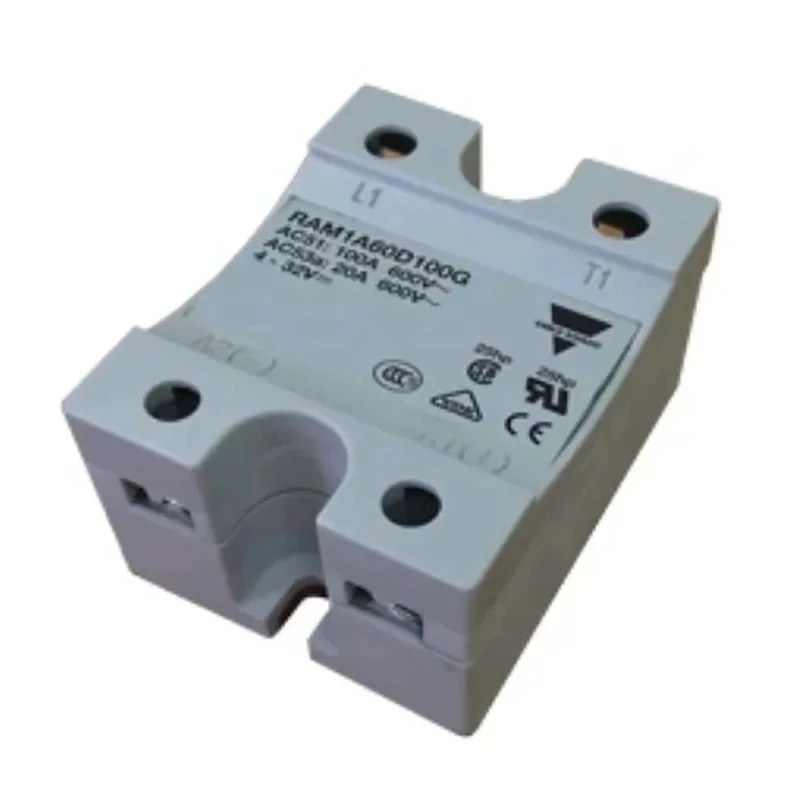 Carlo Gavazzi RAM1A.G Series Solid State Relay 50 A Load Panel Mount 660 V AC Load 32V Control RAM1A60D50G