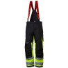 Helly Hansen Men's Hi Vis Black Overtrouser, Polyester 215 GSM with Primaloft Insulation, XL Waist 39in 71490_369-C56