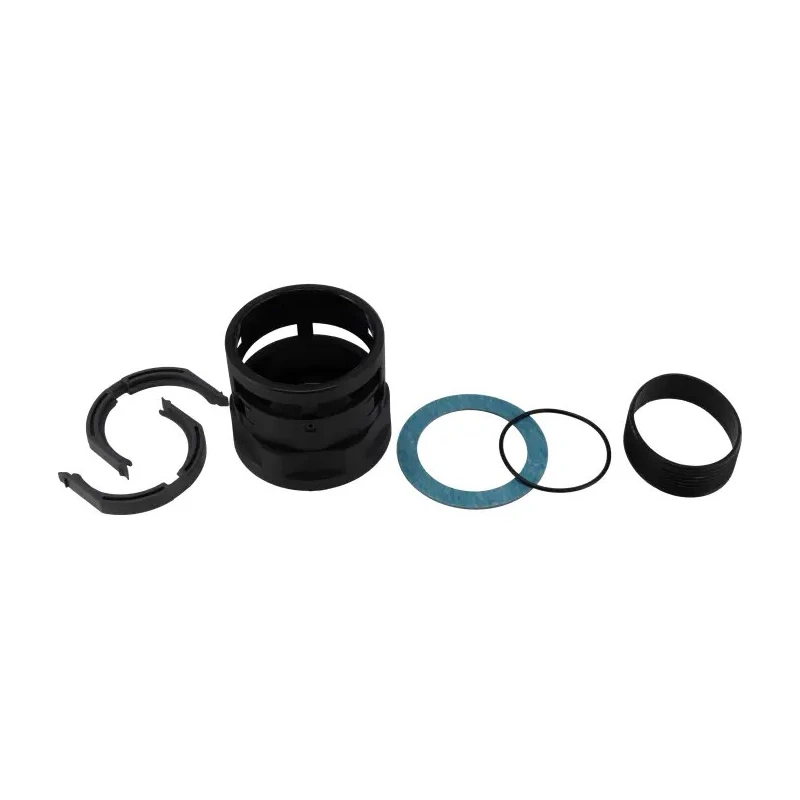 PMA Nickel Finished Polyamide 6 Conduit Fitting 48 mm Nominal Size M50 x 1.5 Thread NVNV-M508-14
