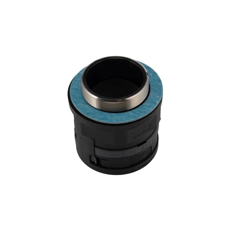 PMA Nickel Finished Polyamide 6 Conduit Fitting 48 mm Nominal Size M50 x 1.5 Thread NVNV-M508-14
