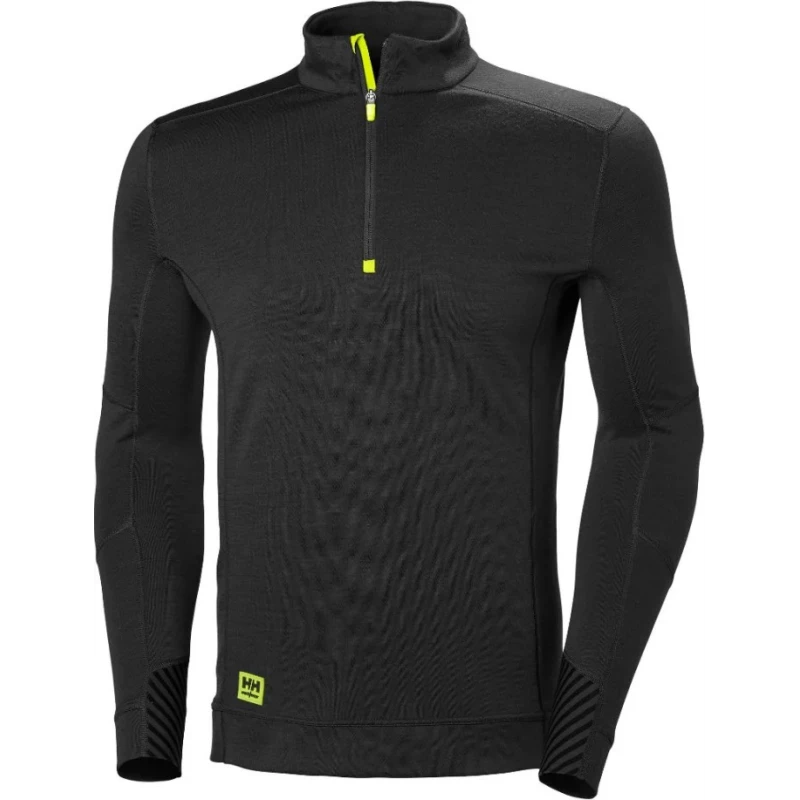 Helly Hansen Long Thermal Shirt S Black Polypropylene 75109_990-S