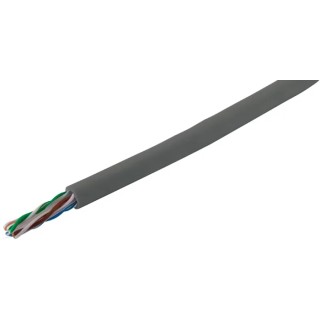 RS PRO Cat6 Ethernet Cable 305 m Grey Unterminated U/UTP PVC Cat6