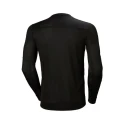 Helly Hansen Long Thermal Shirt, S Black Polyester 75105_990-S