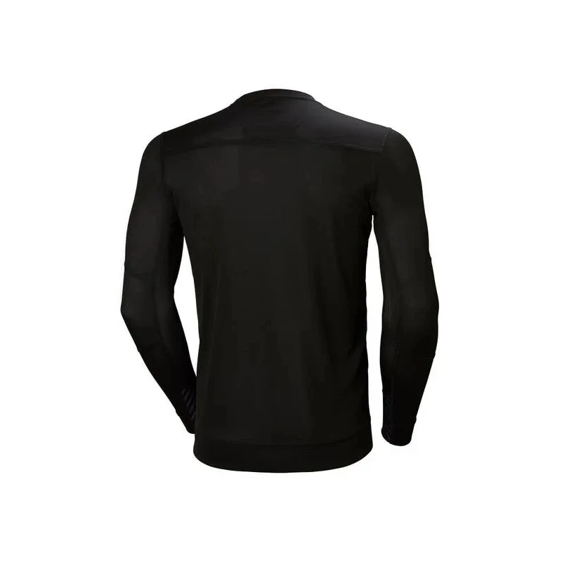 Helly Hansen Long Thermal Shirt, S Black Polyester 75105_990-S