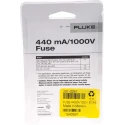 Fluke 440mA 1kV Multimeter Fuse HBC Ceramic 10.3 mm Diameter 35 mm Length FUSE-440MA/1000V B1