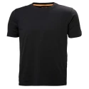 Helly Hansen Black Cotton Short Sleeve T-Shirt XL 79198_990-XL