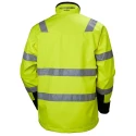 Helly Hansen Hi Vis Softshell Jacket Yellow Unisex Size XL Polyester EN ISO 20471 74095_369-XL