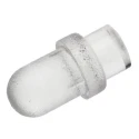 Bivar Panel Mount 1-Way Straight Rigid LED Light Pipe Clear 3 mm PLP1-3MM