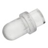 Bivar Panel Mount 1-Way Straight Rigid LED Light Pipe Clear 3 mm PLP1-3MM