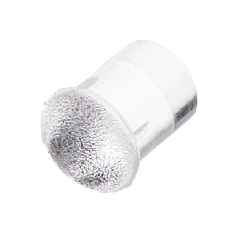 Bivar Panel Mount 1-Way Straight Rigid LED Light Pipe Clear Lens 3 mm PLP2-3MM