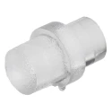 Bivar Panel Mount 1-Way Straight Rigid LED Light Pipe Clear Lens 3 mm PLP1-5MM-F
