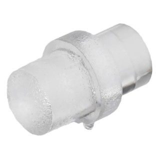 Bivar Panel Mount 1-Way Straight Rigid LED Light Pipe Clear Lens 3 mm PLP1-5MM-F
