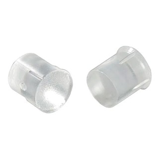 Bivar Panel Mount 1-Way Straight Rigid LED Light Pipe Clear 2 mm PLPC2-4MM