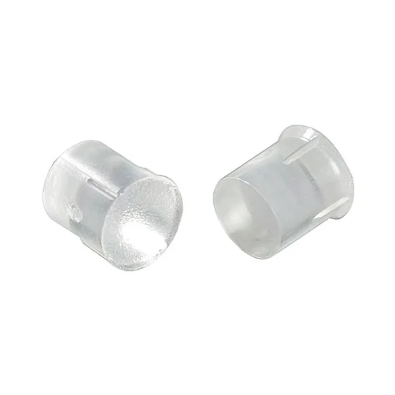 Bivar Panel Mount 1-Way Straight Rigid LED Light Pipe Clear 2 mm PLPC2-4MM