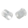 Bivar Panel Mount 1-Way Straight Rigid LED Light Pipe Clear 2 mm PLPC2-4MM