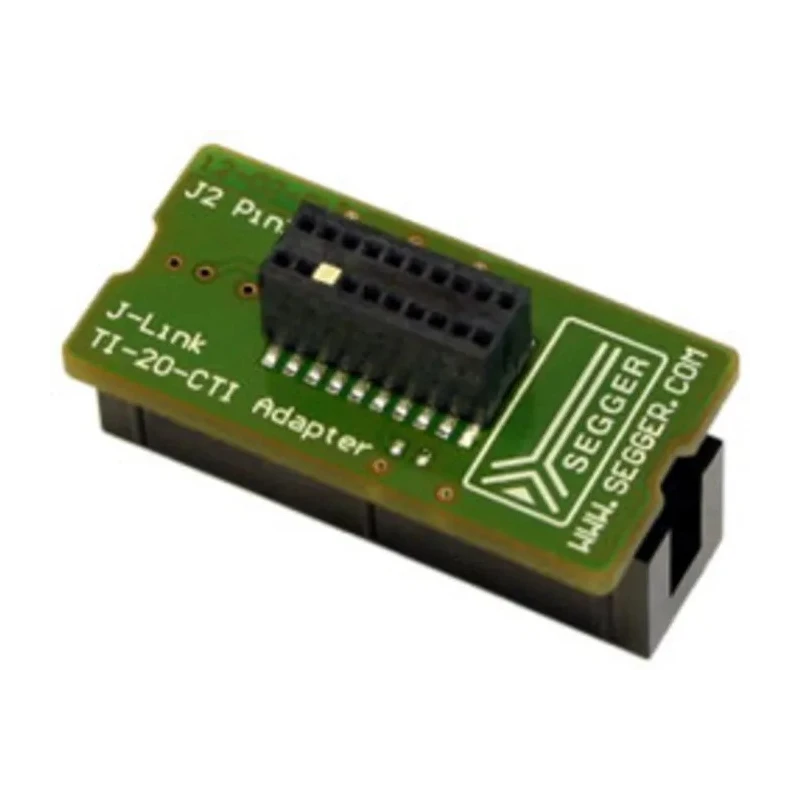 SEGGER Development Kit Adapter for use with TI CTI-20 Connector, J-Link/J-Trace/Flasher 8.06.06 J-Link TI-CTI-20 Adapter
