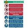 Brady Safety Poster Laminated Polyester B-7541 French Text 371 mm x 262 mm 306806