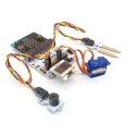 Pi Supply BBC Micro:bit Add-on Micro:bit Tinker Kit including Crystal Battery Box, Breakout Board, OLED Display PIS-1588
