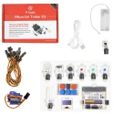 Pi Supply BBC Micro:bit Add-on Micro:bit Tinker Kit including Crystal Battery Box, Breakout Board, OLED Display PIS-1588