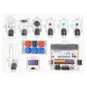 Pi Supply BBC Micro:bit Add-on Micro:bit Tinker Kit including Crystal Battery Box, Breakout Board, OLED Display PIS-1588