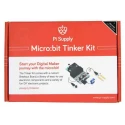 Pi Supply BBC Micro:bit Add-on Micro:bit Tinker Kit including Crystal Battery Box, Breakout Board, OLED Display PIS-1588