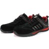 RS PRO Women's Black, Red Fibreglass Safety Trainer, UK 6, EU 39 RS360/006