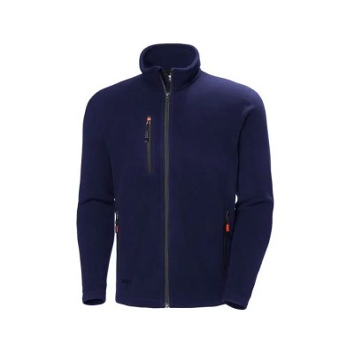 Helly Hansen Oxford Navy Polartec Unisex Zipper Fleece Jacket L 72026_590-L