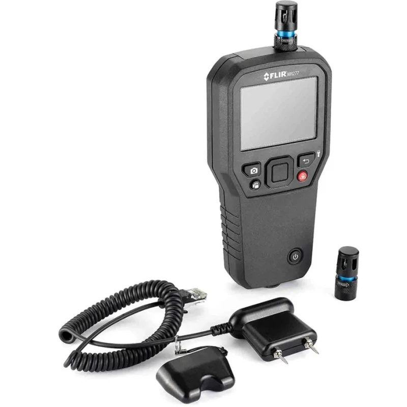 FLIR Moisture Meter with ±1.5 % Accuracy, Digital Display, Rechargeable Lithium-ion Battery, Model MR277