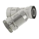 Valsteam ADCA Stainless Steel Y Strainer, 3/4 in Connection, Suitable for Air Oil Water 445684