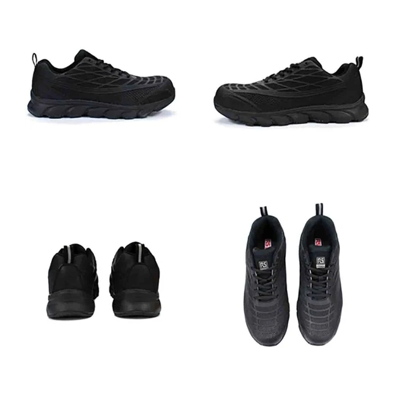 RS PRO Women's Black Fibreglass Safety Trainer UK 3 EU 36 TPU Upper Composite Midsole RS4010/003