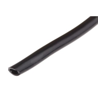 RS PRO Black Polyurethane Compressed Air Pipe 4 mm Diameter, 30 m Length, 11 Bar Pressure CPU Series 917-2365
