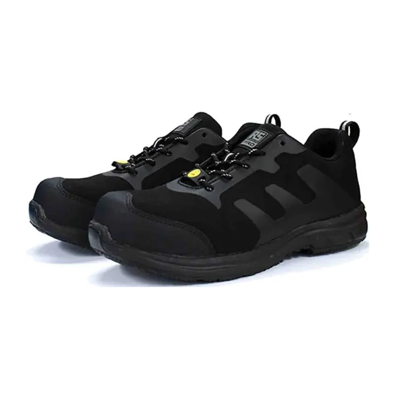 RS PRO Women's Black Fibreglass Safety Trainer Lace Up Shoes UK 3 EU 36 S3 SRC ESD RS710/003