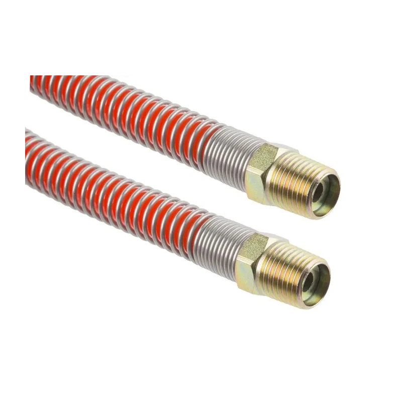 RS PRO 2 m Red Polyurethane Recoil Hose, 10 mm OD, 6.5 mm ID, 10 bar, -20 °C to 65 °C 917-2466