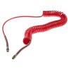 RS PRO 4 m Red Polyurethane Recoil Hose 10 bar Max Operating Pressure -20°C to 65°C 917-2450