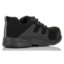RS PRO Men's Black Fibreglass Safety Trainer, Lace Up, Size UK 8 EU 42, Composite Midsole, Fibreglass Toe Cap RS710/008