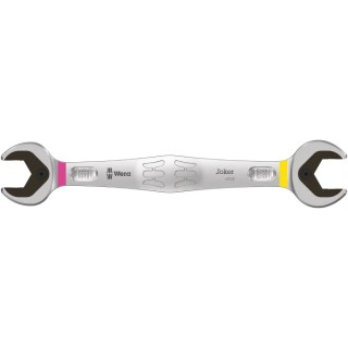 Wera Double Ended Open Spanner Metric, 260.5mm Overall 05020260001