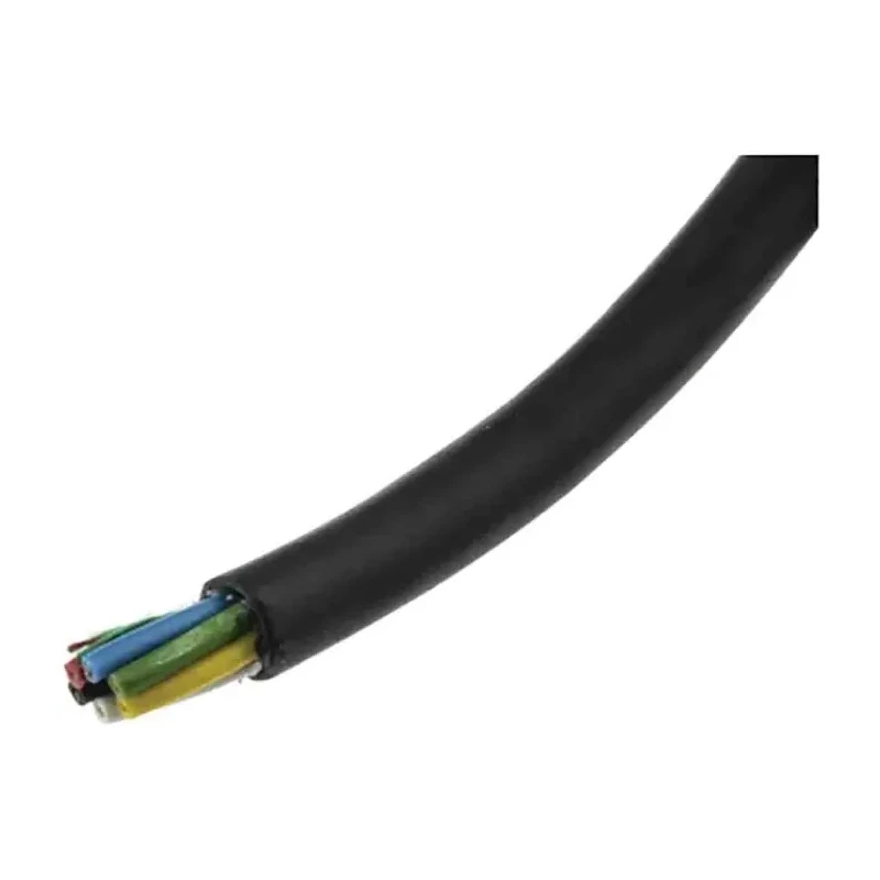 RS PRO Unscreened Data Cable 6 Cores 0.5 mm² Cross Section 16x0.2mm Strands PVC Sheath 201-2215