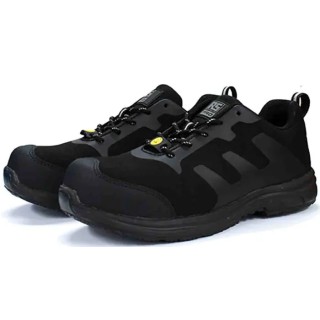 RS PRO Men's Black Fibreglass Safety Trainer Safety Footwear UK 9 EU 43 RS710/009