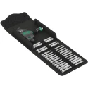 Wera Screwdriver Set, 1/4in Hexagon Drive, 89mm Blade Length, 15-Piece Kraftform Kompakt Series Wera05057470001