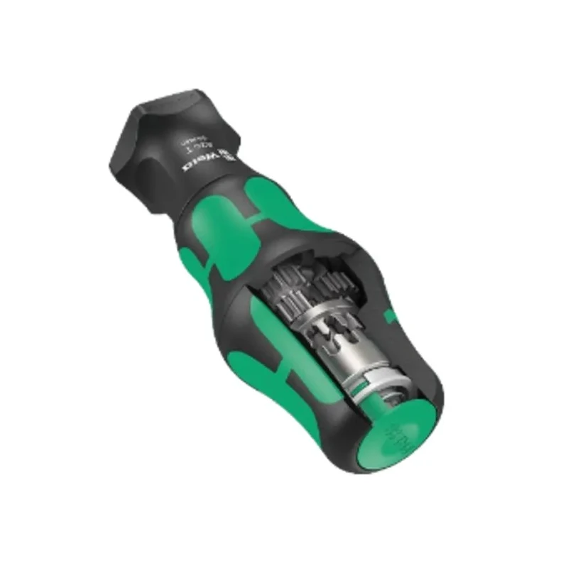 Wera Interchangeable Standard Screwdriver Set 18-Piece with Turbo Handle and 1/4 in Hexagon Rapidaptor 05057482001